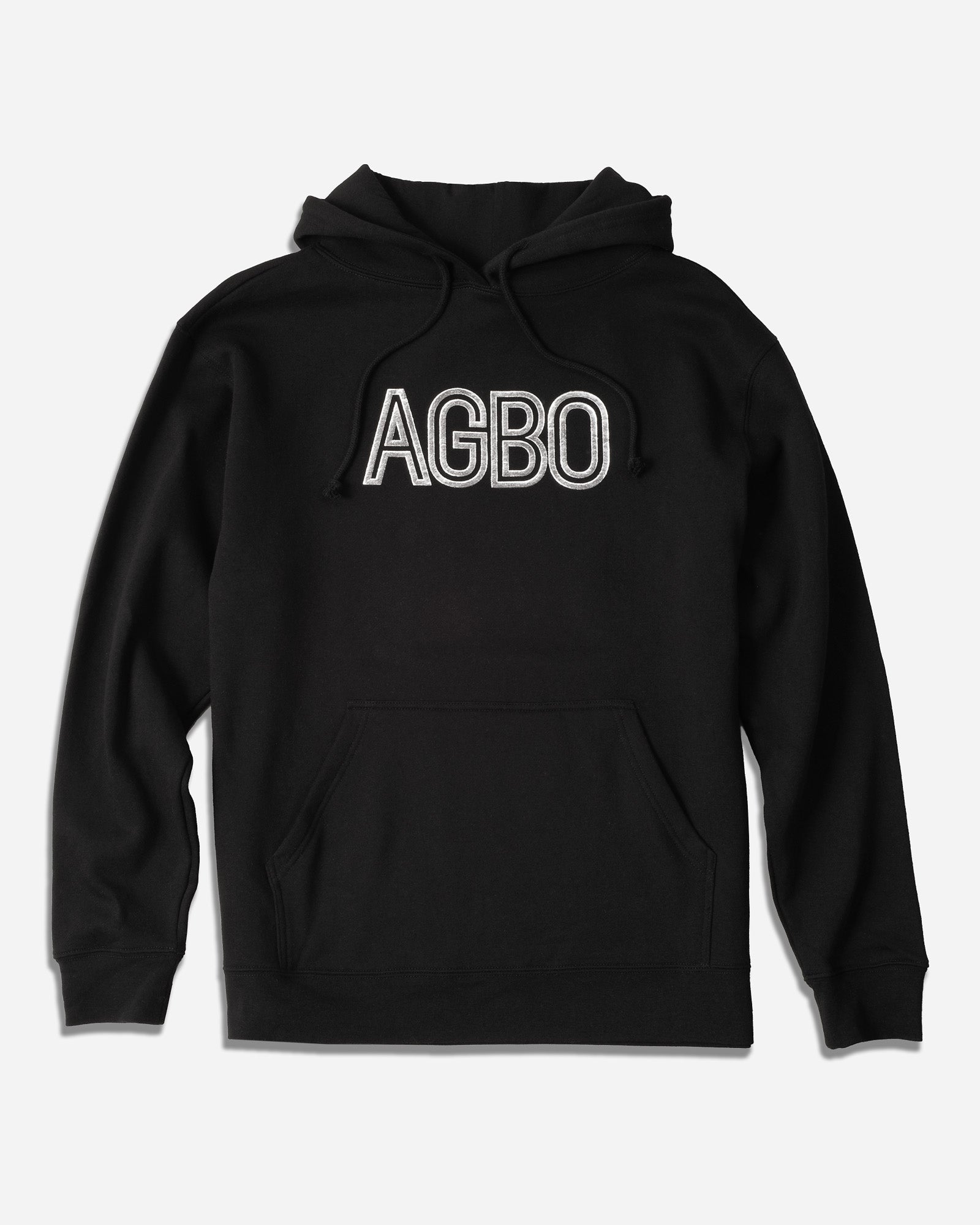 Metallic Logo AGBO Hooded Sweatshirt