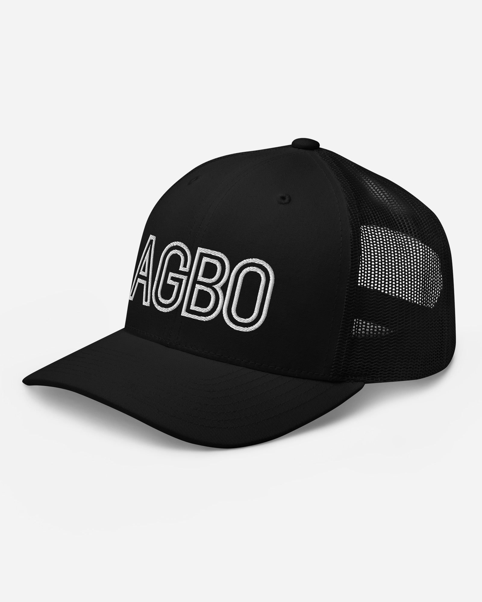AGBO Logo Embroidered Trucker Hat