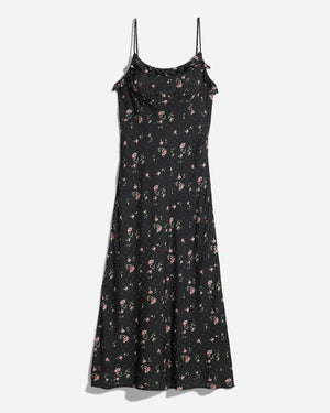 Beth's Charlotte Francine Midi Dress Black Floral