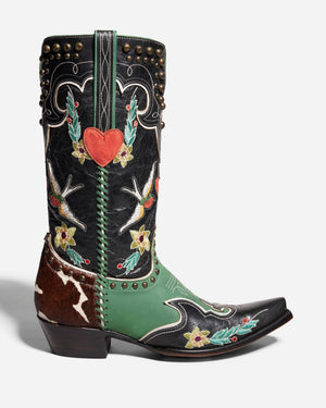 Double D Ranchwear Midnight Cowboy Boot
