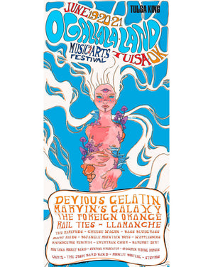 Ogallala Land Concert Poster - 24" X 36"  Poster