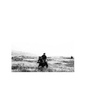 Rip On Horse - Yellowstone Set Photography By Official Yellowstone Set Photographer, Emerson "Paco" Miller  - 16" X 20"