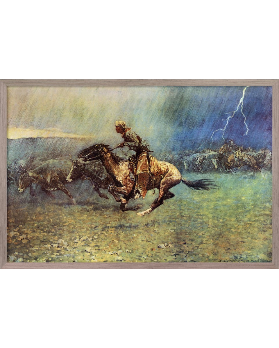 Frederic Remington, The Stampede
