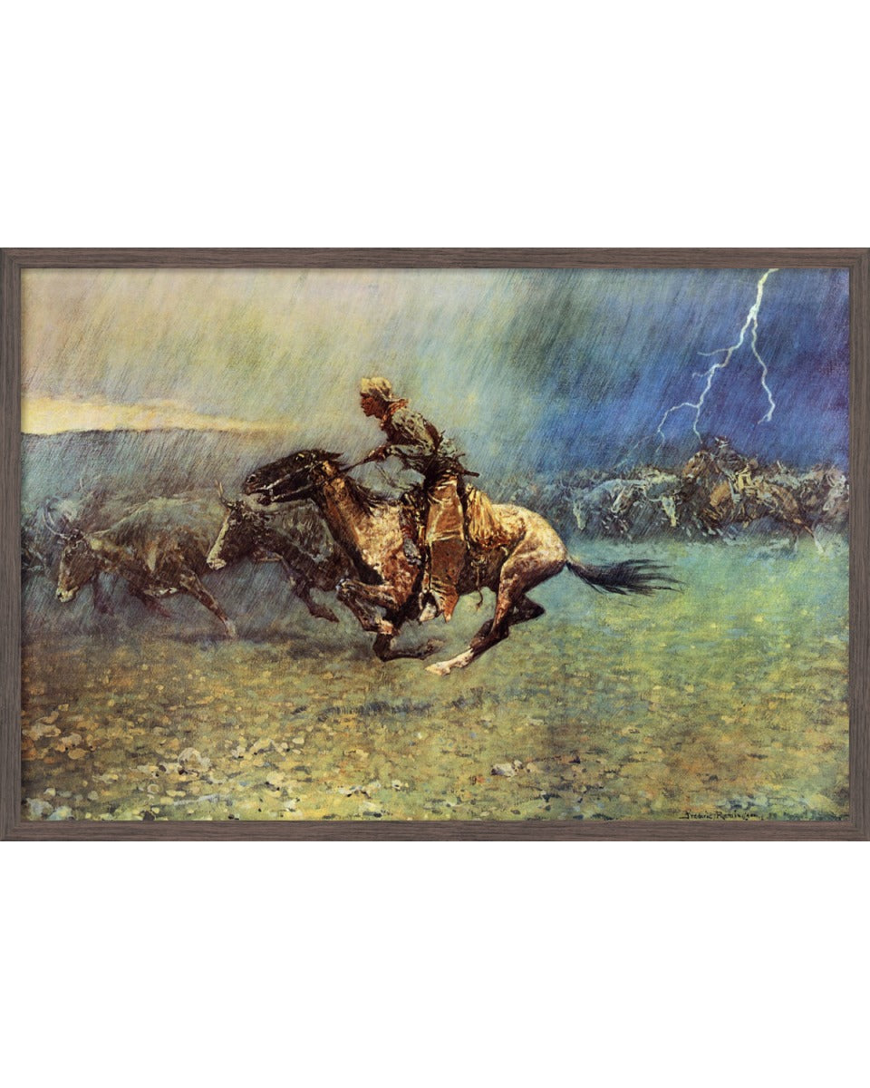 Frederic Remington, The Stampede