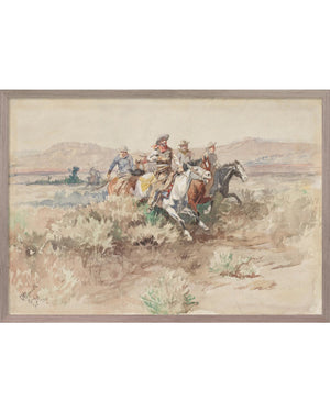 Charles M. Russell, The Posse