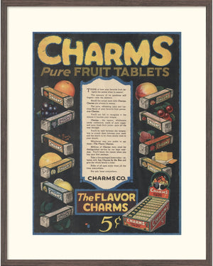 Charms, Pure Fruit Tablets