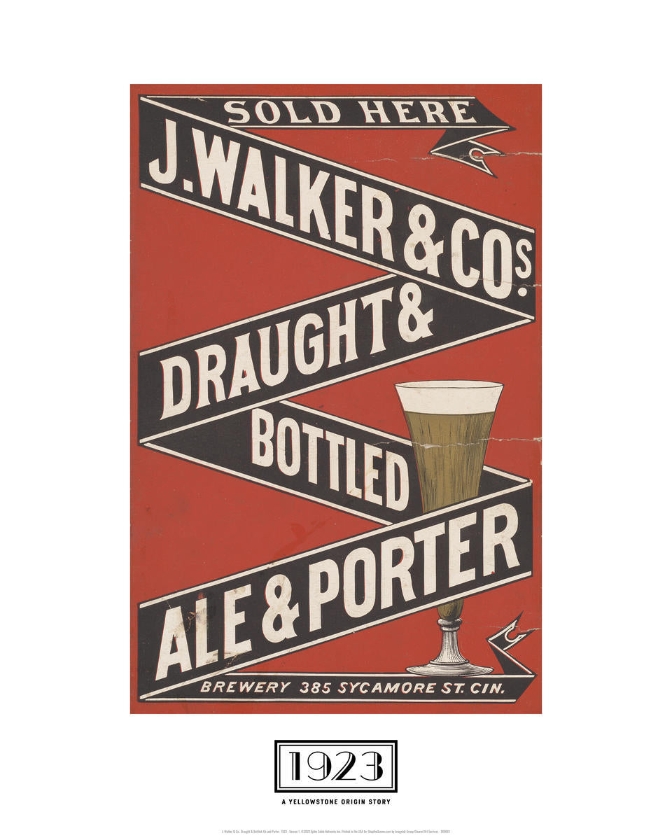 J. Walker & Co., Draught & Bottled Ale And Porter -