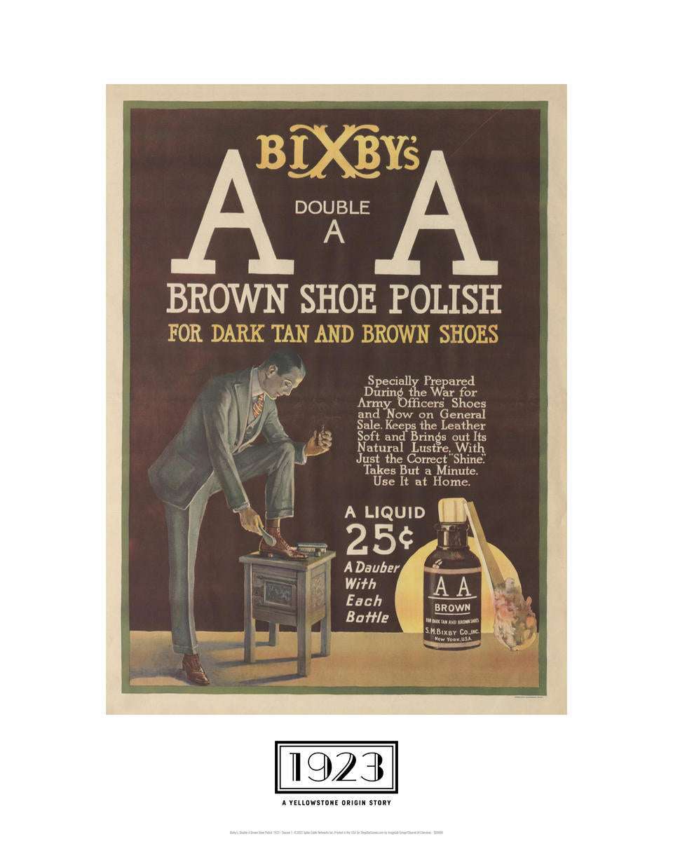 Bixby's, Double A Brown Shoe Polish