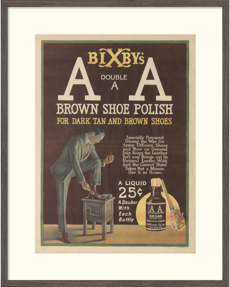 Bixby's, Double A Brown Shoe Polish
