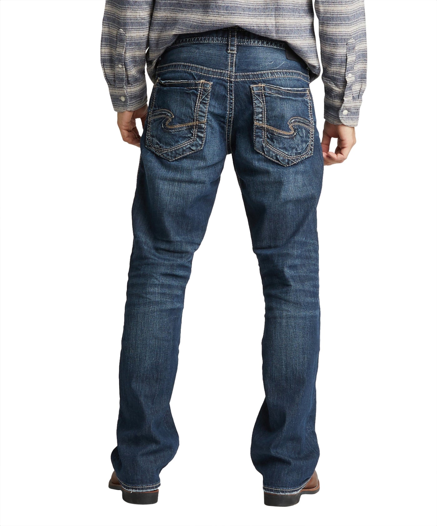 Mens silver jeans bootcut on sale