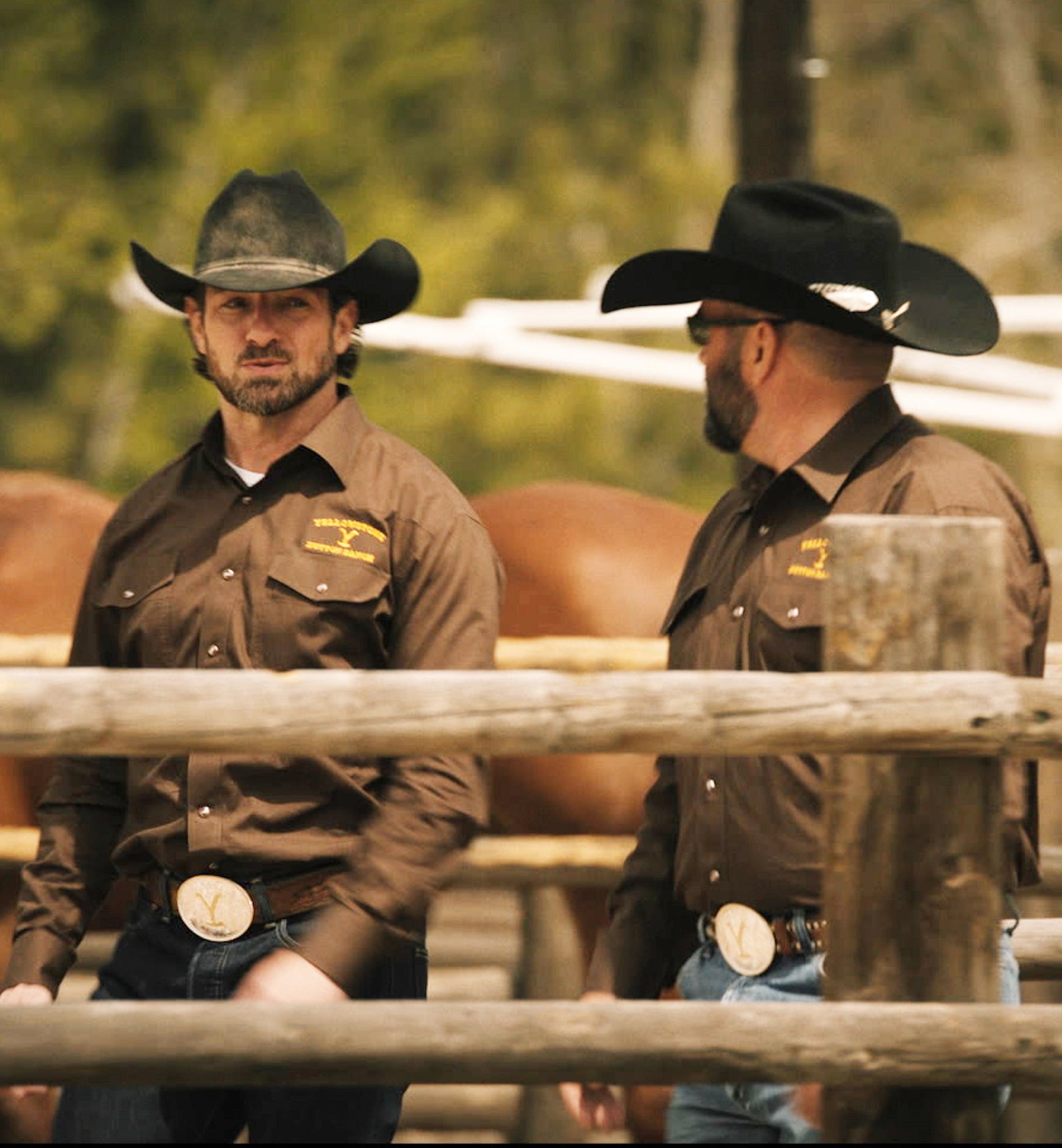 Men's Official Dutton Ranch Cowhands Dress Shirt