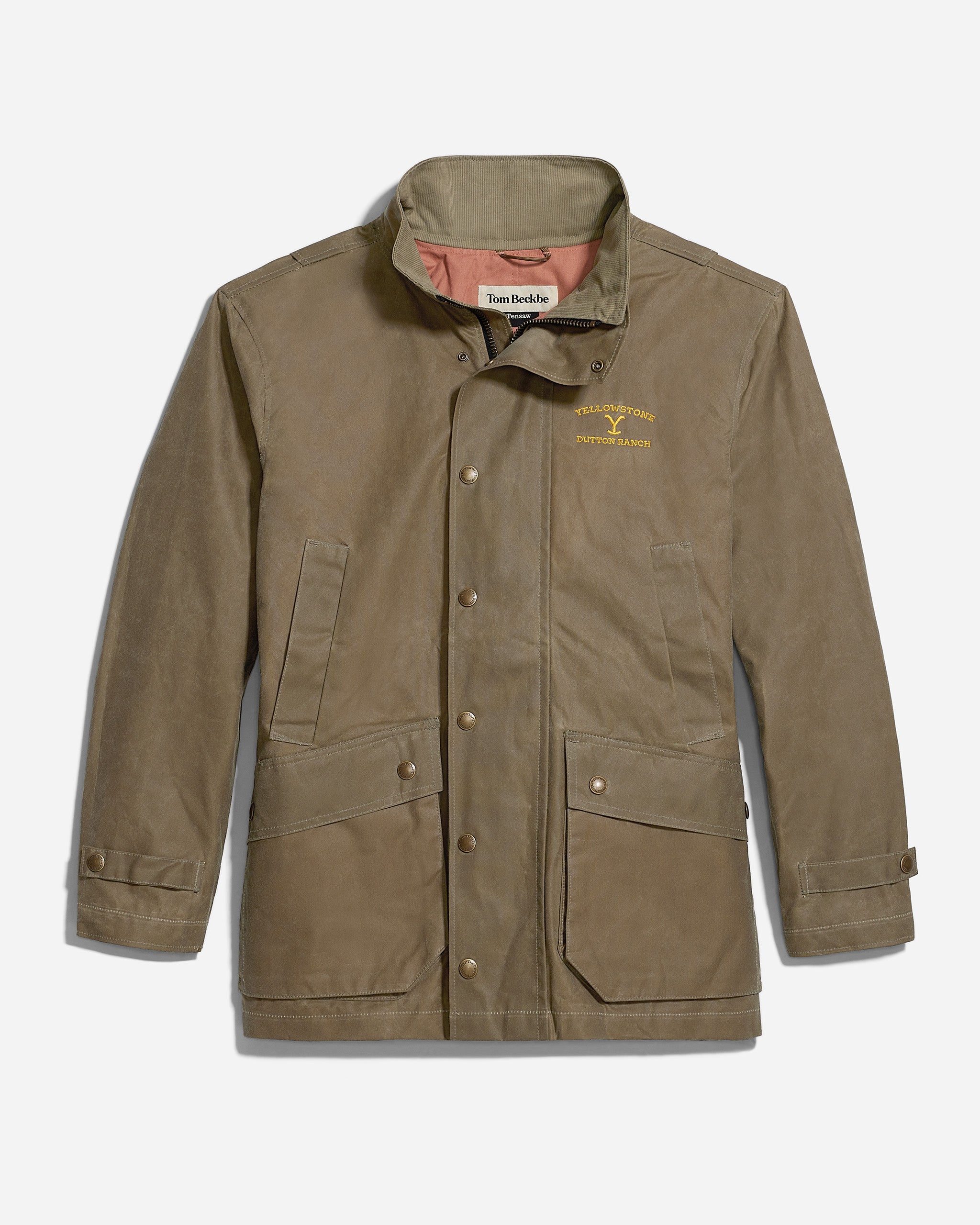 Waxed Canvas Tensaw Jacket in Mossy Oak Original Bottomland
